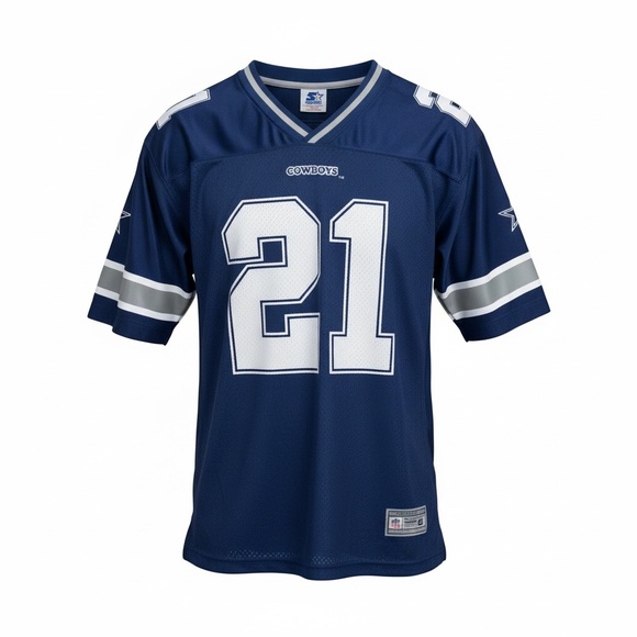 STARTER Other - Blue Deion Sanders Cowboys Jersey